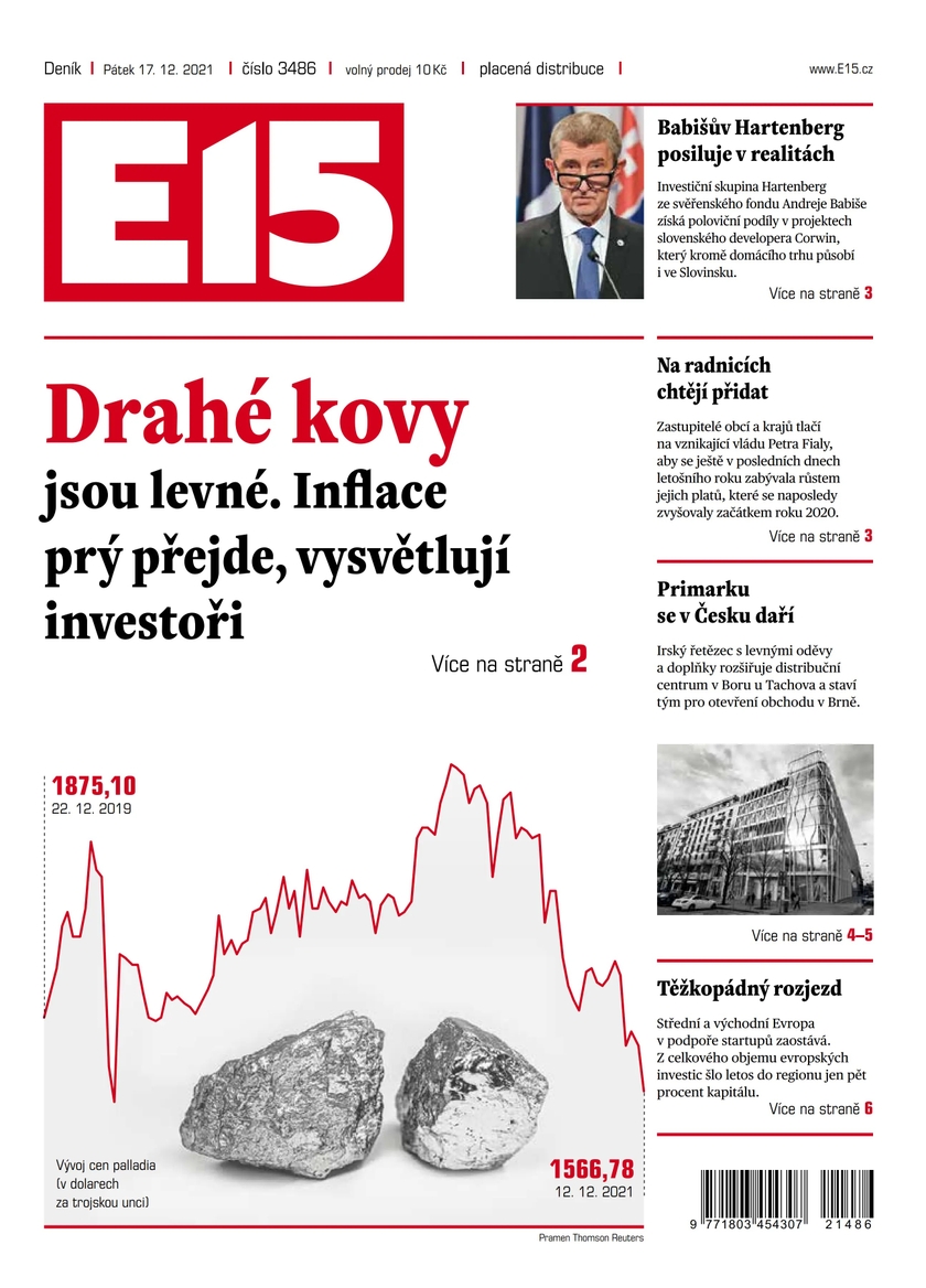 E-magazín e15 - 17.12.2021 - CZECH NEWS CENTER a. s.
