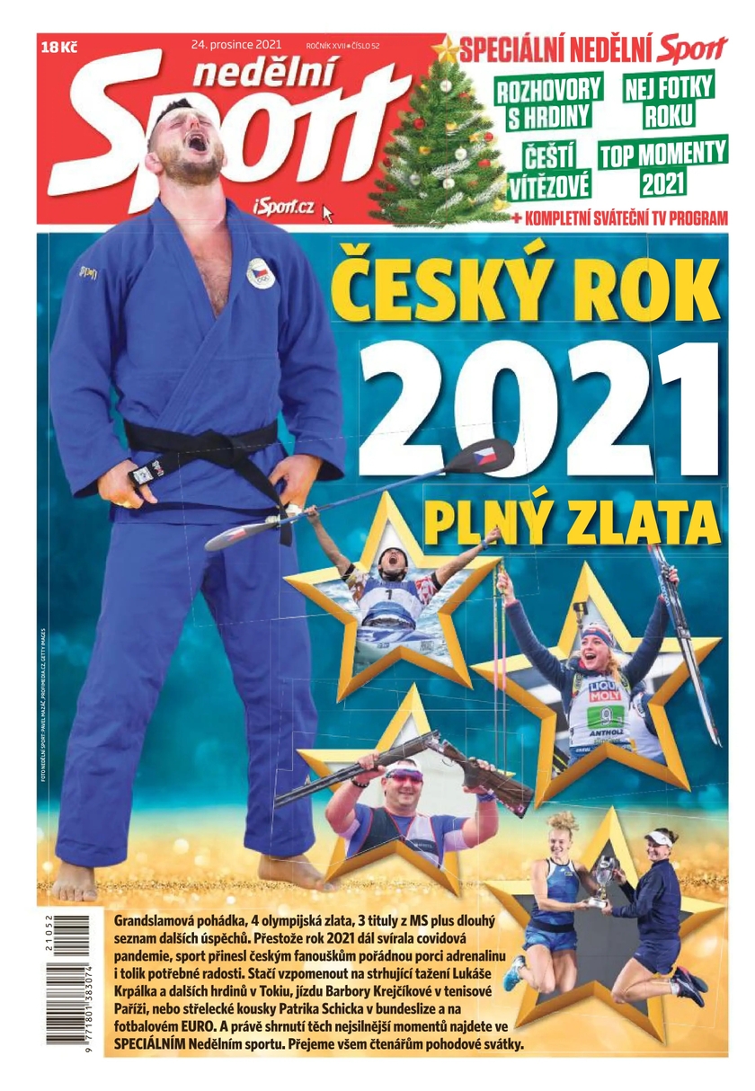 E-magazín nedělní Sport - 52/2021 - CZECH NEWS CENTER a. s.