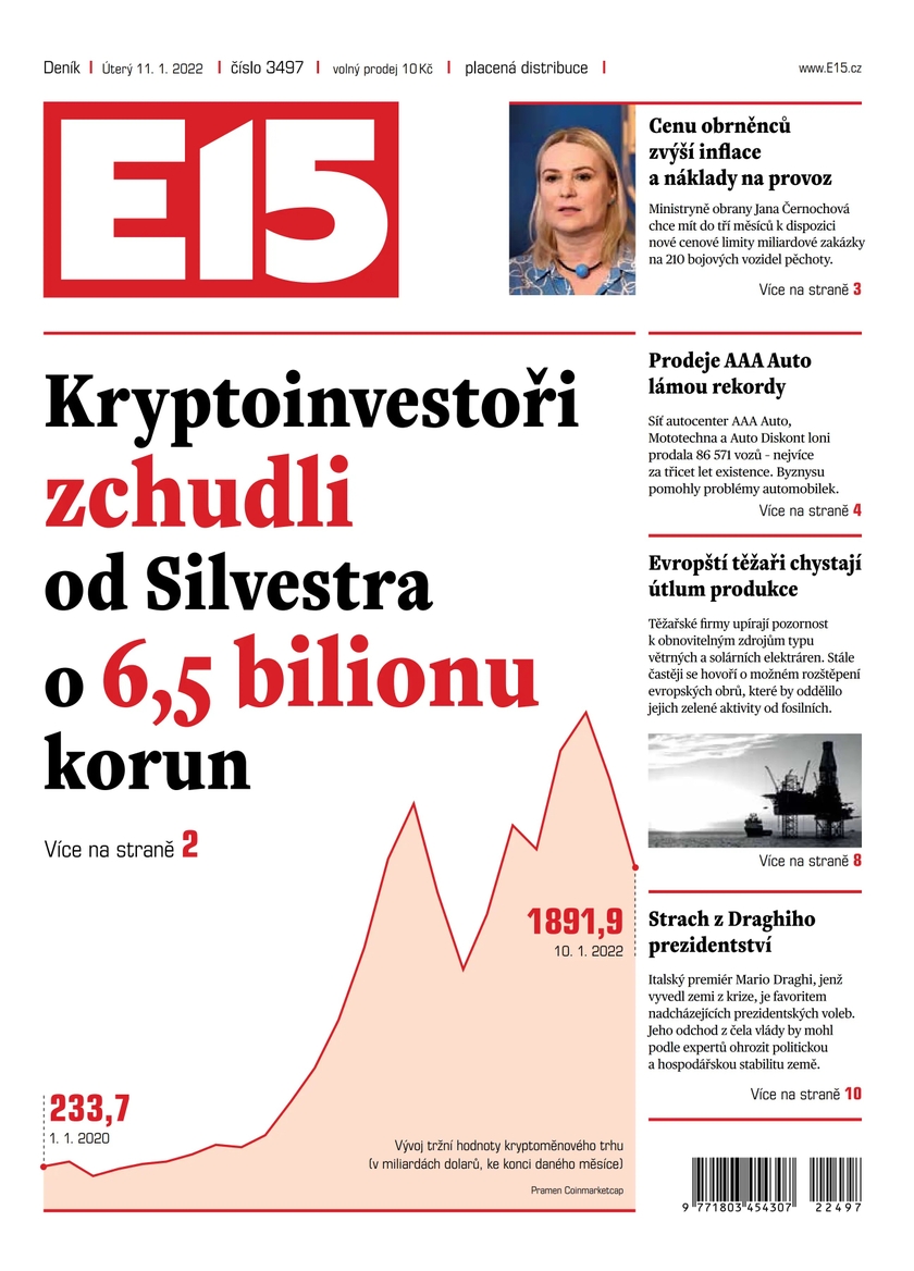 E-magazín e15 - 11.1.2022 - CZECH NEWS CENTER a. s.