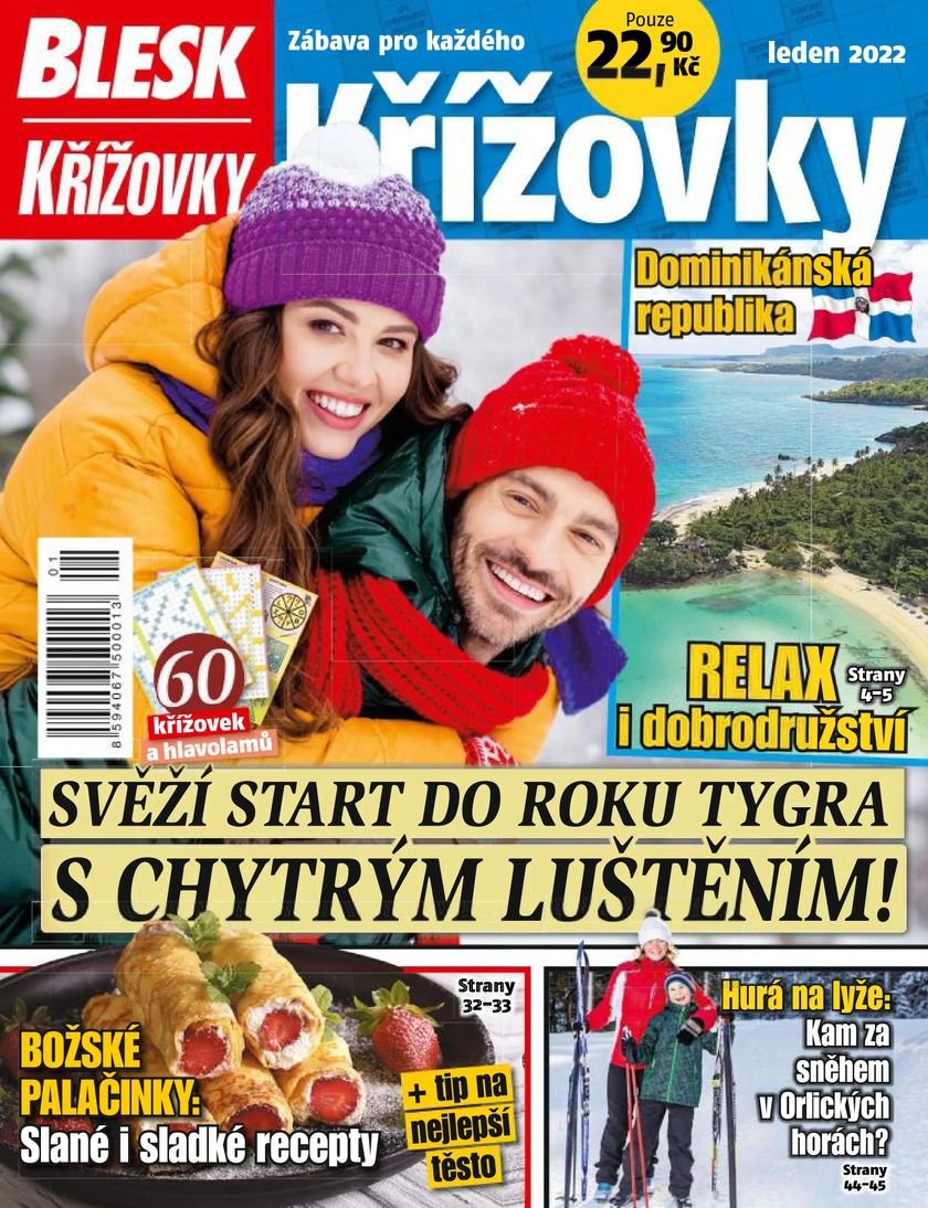 E-magazín BLESK KŘÍŽOVKY - 1/2022 - CZECH NEWS CENTER a. s.