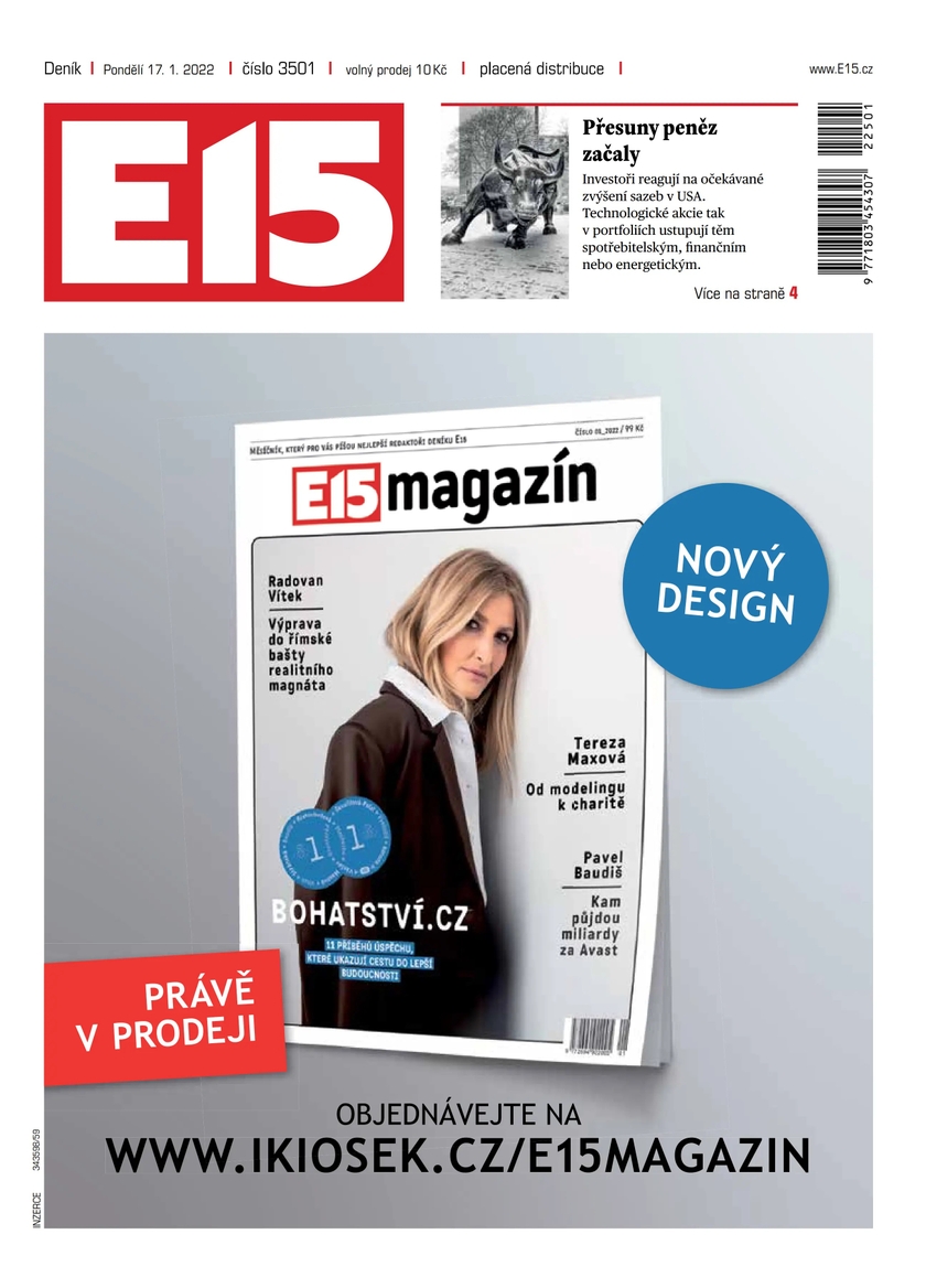 E-magazín e15 - 17.1.2022 - CZECH NEWS CENTER a. s.