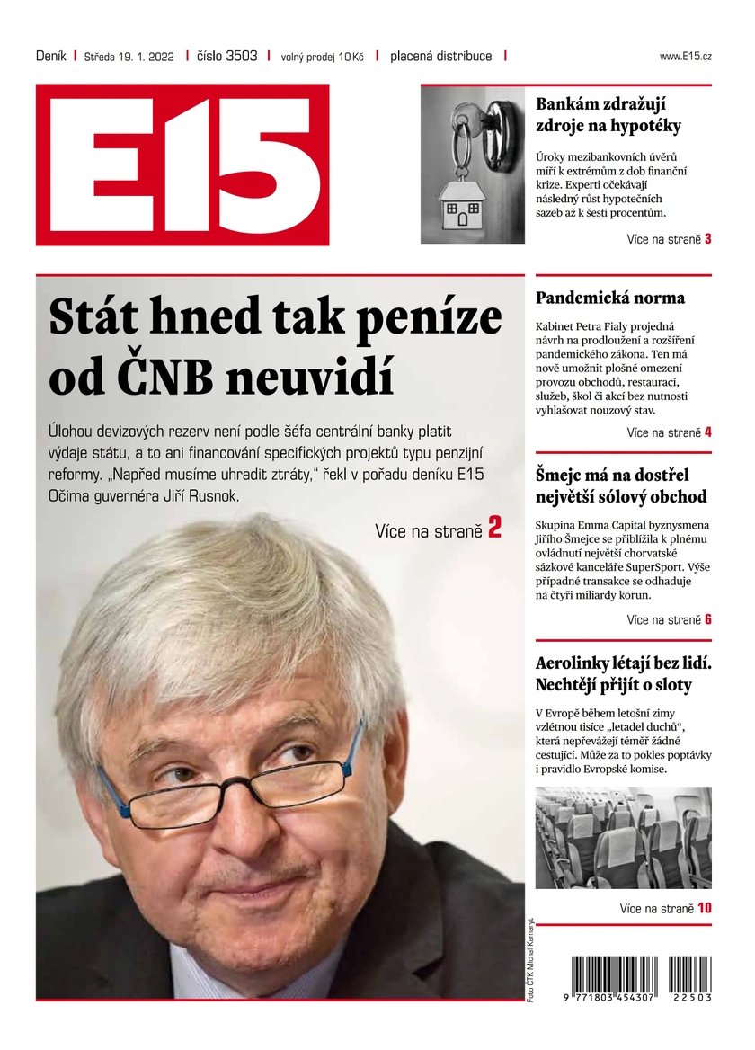 E-magazín e15 - 19.1.2022 - CZECH NEWS CENTER a. s.