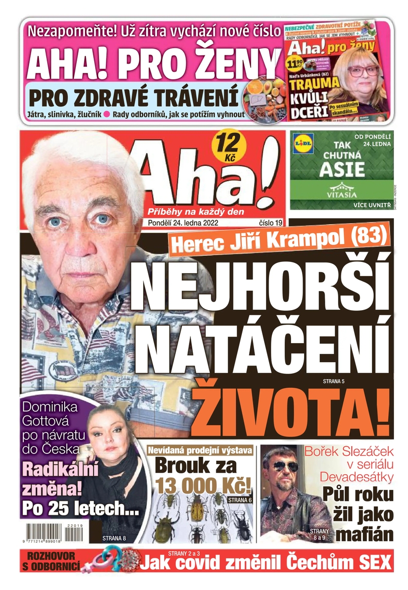 E-magazín Aha! - 24.1.2022 - CZECH NEWS CENTER a. s.