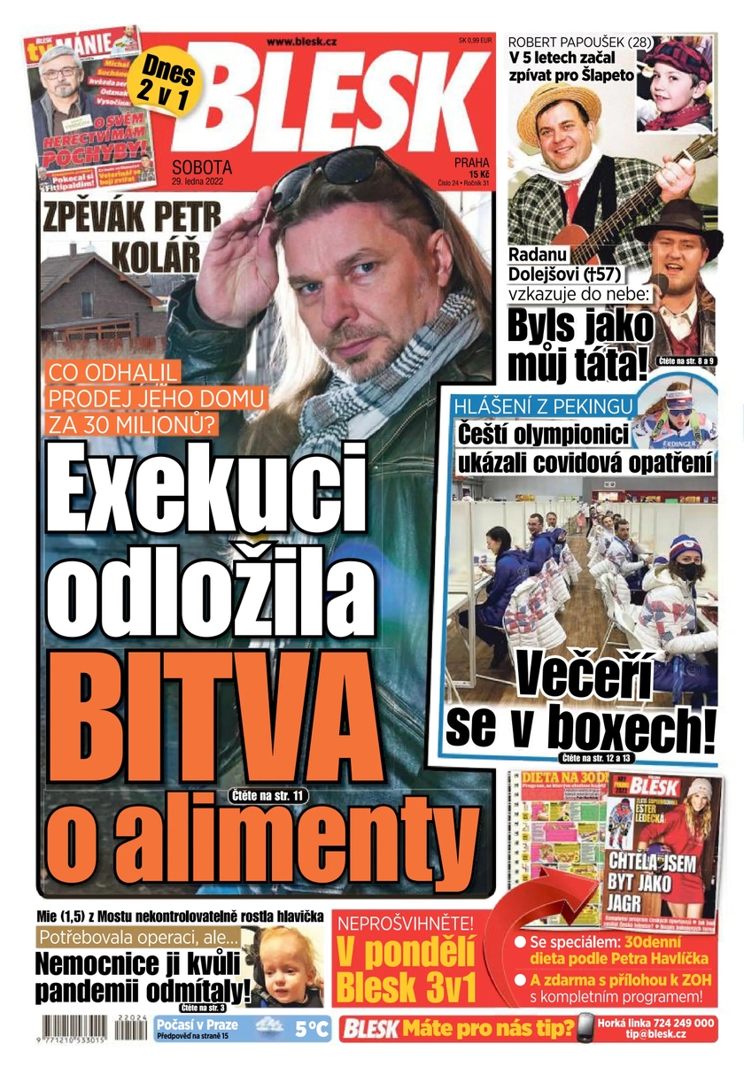 E-magazín BLESK - 29.1.2022 - CZECH NEWS CENTER a. s.