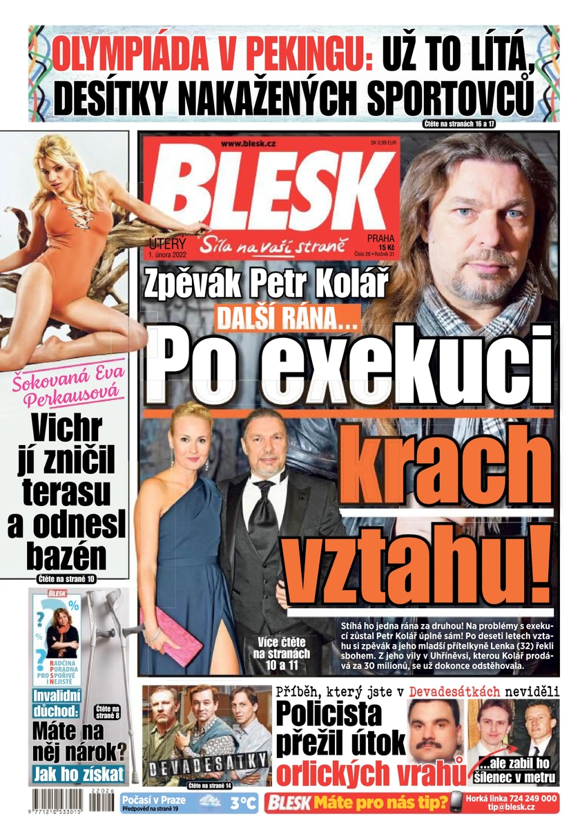 E-magazín BLESK - 1.2.2022 - CZECH NEWS CENTER a. s.