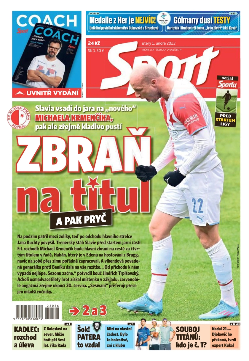 E-magazín Sport - 1.2.2022 - CZECH NEWS CENTER a. s.