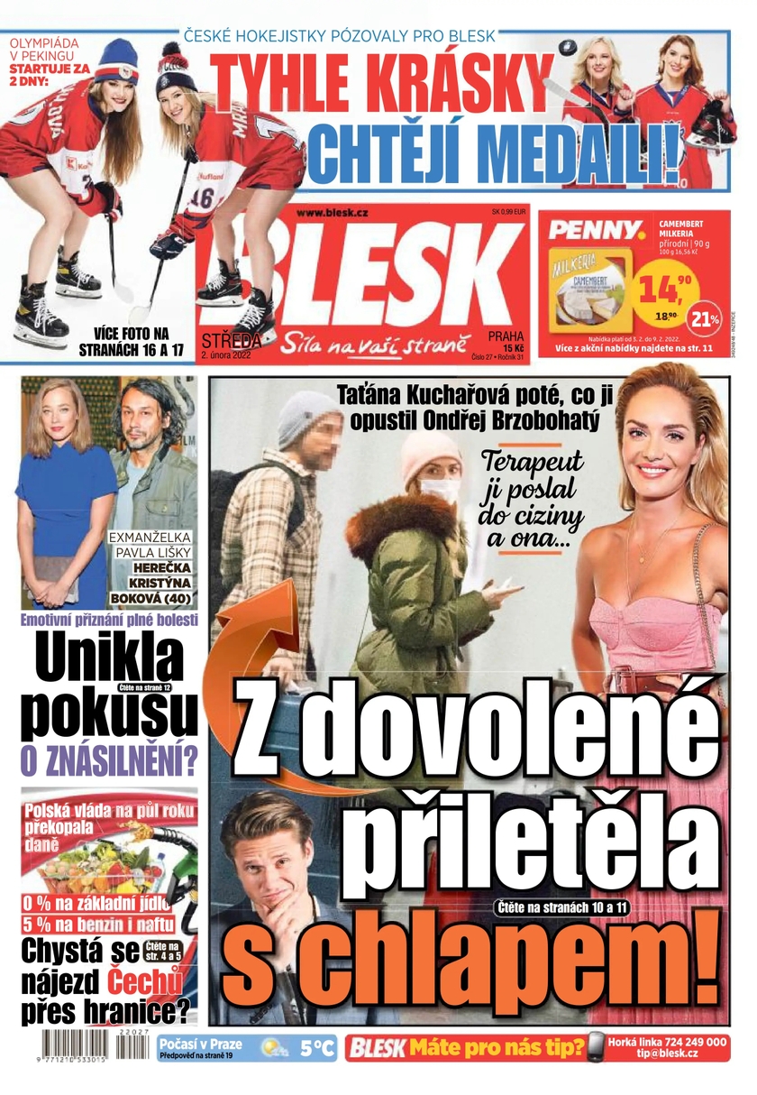E-magazín BLESK - 2.2.2022 - CZECH NEWS CENTER a. s.