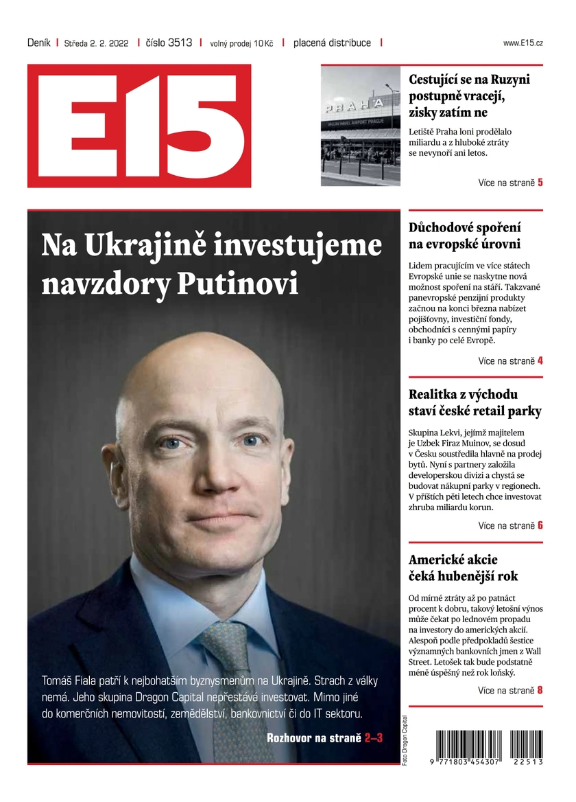 E-magazín e15 - 2.2.2022 - CZECH NEWS CENTER a. s.