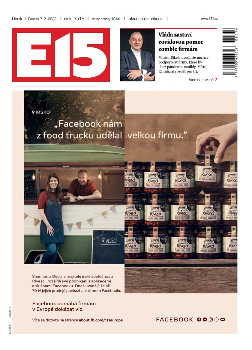 E-magazín e15 - 7.2.2022 - CZECH NEWS CENTER a. s.