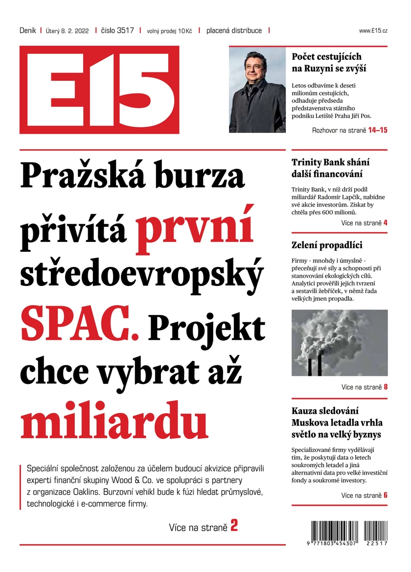 E-magazín e15 - 8.2.2022 - CZECH NEWS CENTER a. s.