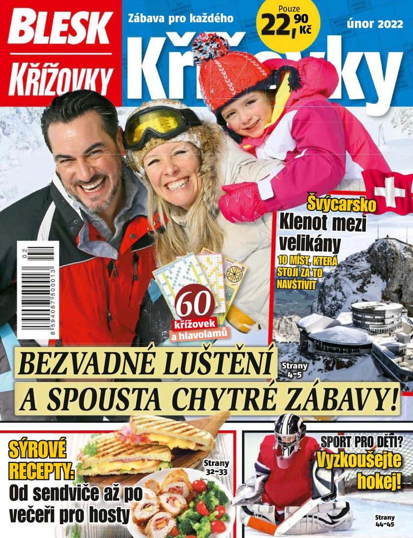 E-magazín BLESK KŘÍŽOVKY - 2/2022 - CZECH NEWS CENTER a. s.