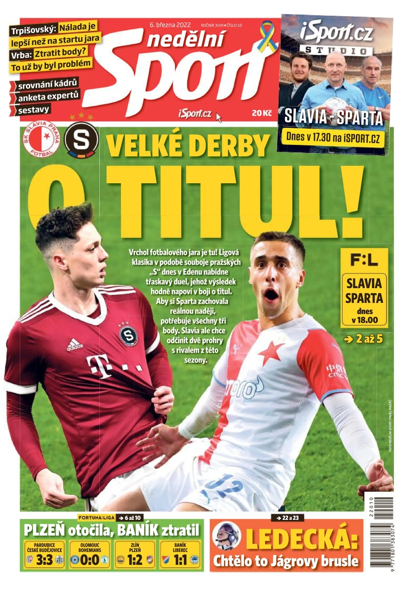 E-magazín nedělní Sport - 10/2022 - CZECH NEWS CENTER a. s.