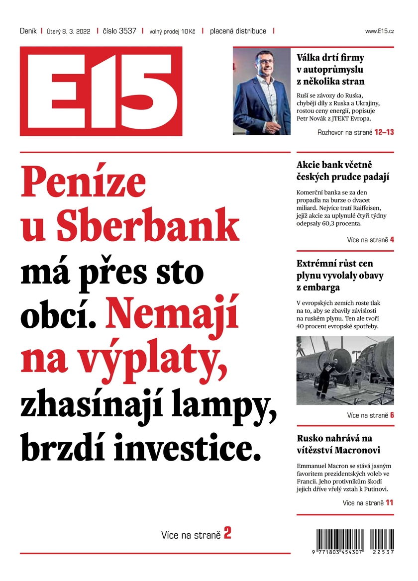 E-magazín e15 - 8.3.2022 - CZECH NEWS CENTER a. s.