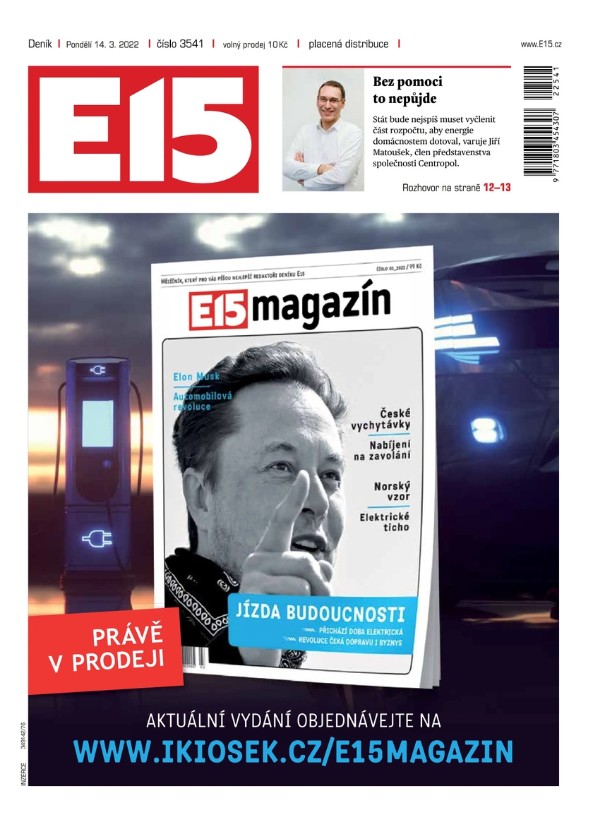 E-magazín e15 - 14.3.2022 - CZECH NEWS CENTER a. s.