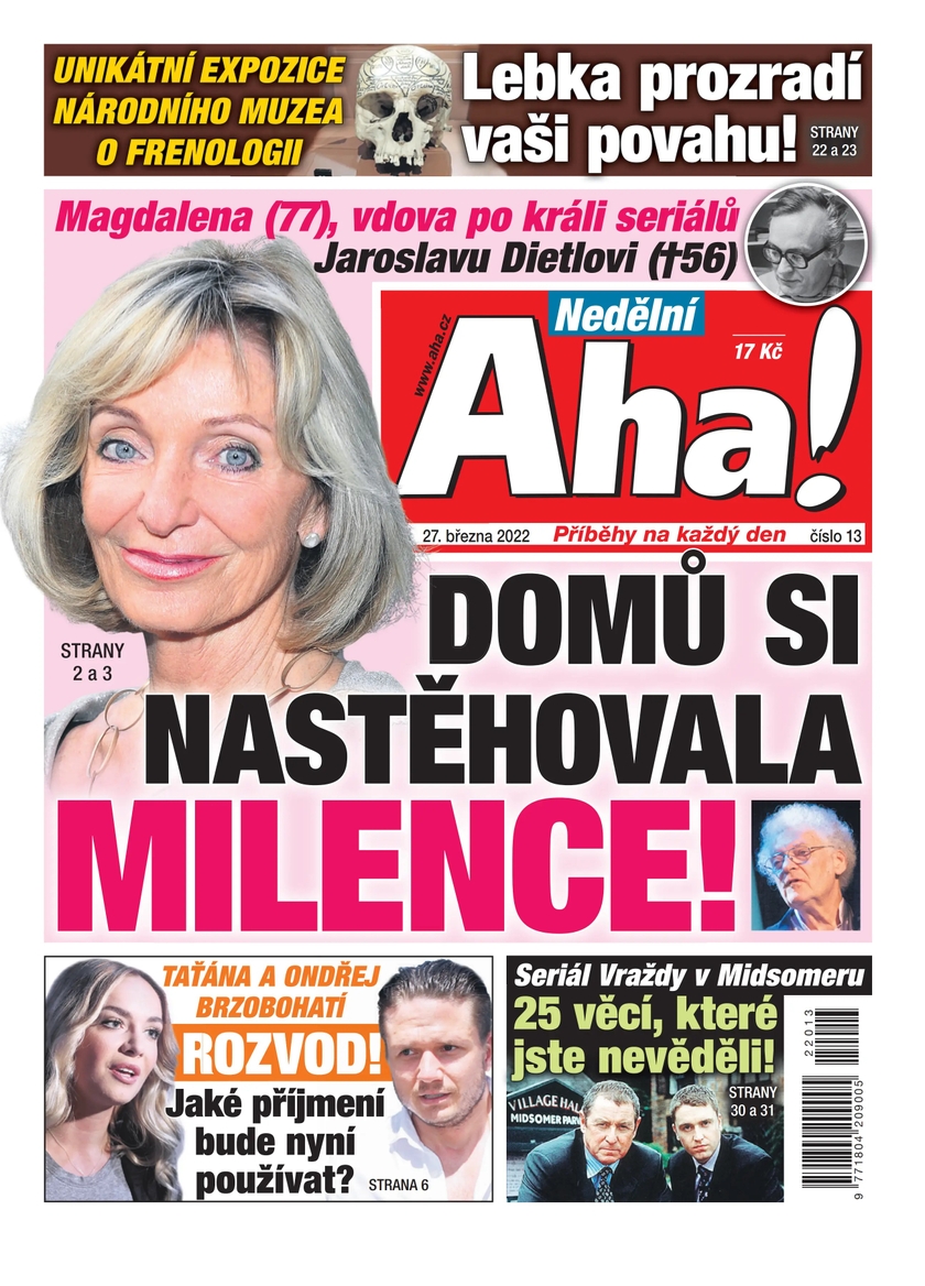 E-magazín Nedělní Aha! - 13/2022 - CZECH NEWS CENTER a. s.