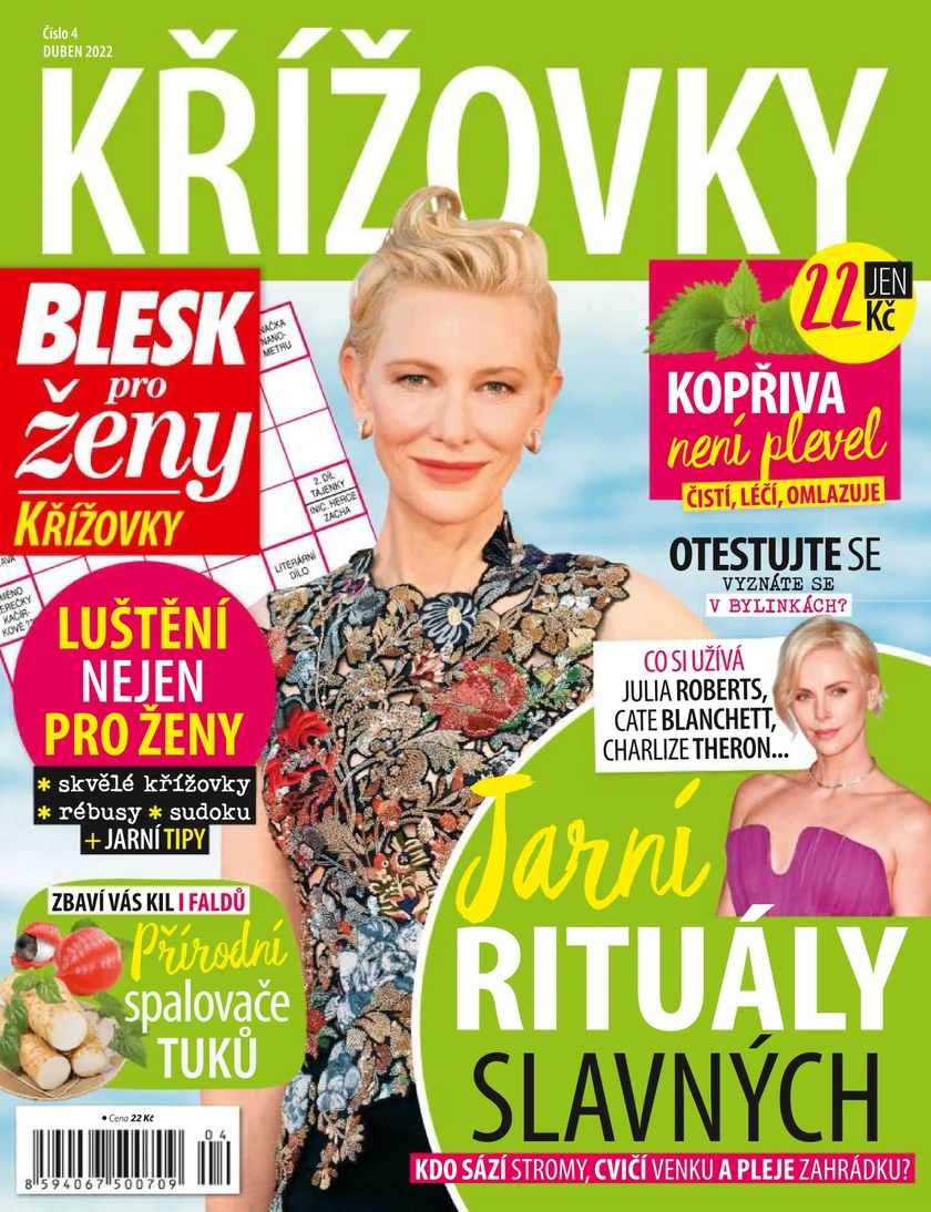 E-magazín BLESK pro ženy KŘÍŽOVKY - 4/2022 - CZECH NEWS CENTER a. s.