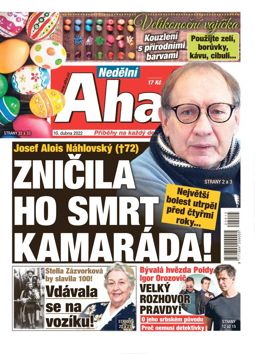 E-magazín Nedělní Aha! - 15/2022 - CZECH NEWS CENTER a. s.