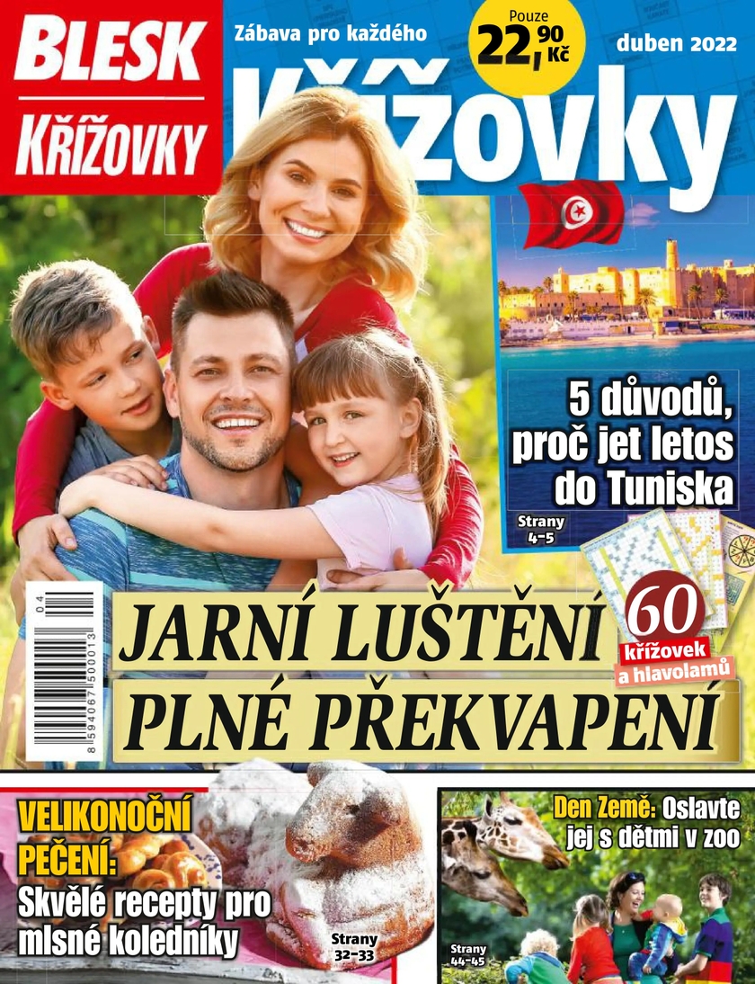 E-magazín BLESK KŘÍŽOVKY - 4/2022 - CZECH NEWS CENTER a. s.