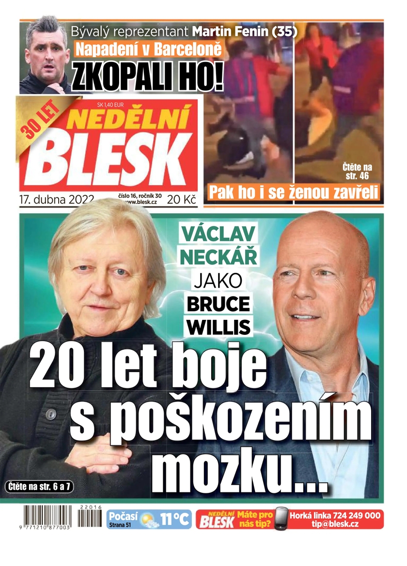 E-magazín NEDĚLNÍ BLESK - 16/2022 - CZECH NEWS CENTER a. s.