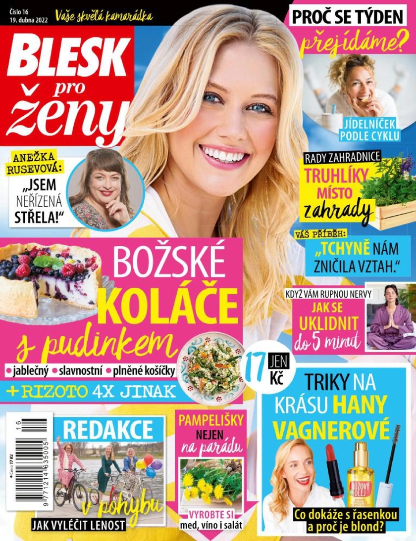 E-magazín BLESK pro ženy - 16/2022 - CZECH NEWS CENTER a. s.