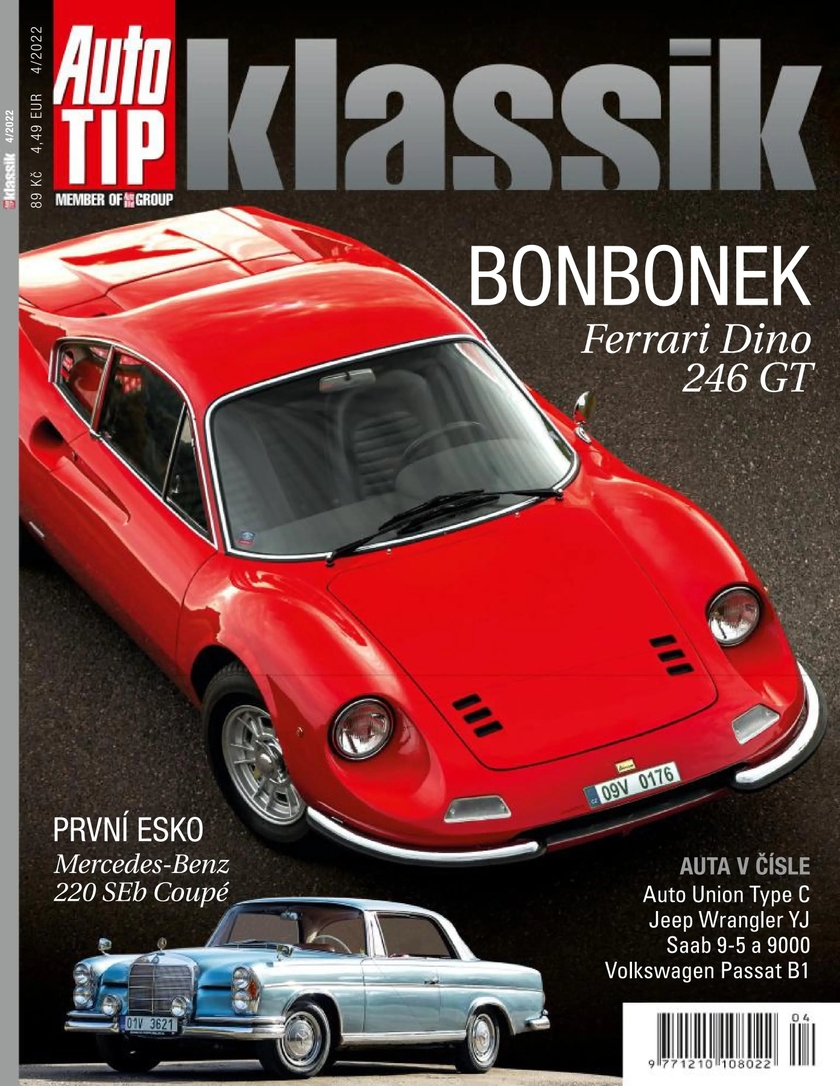 E-magazín AUTO TIP KLASSIK - 4/2022 - CZECH NEWS CENTER a. s.