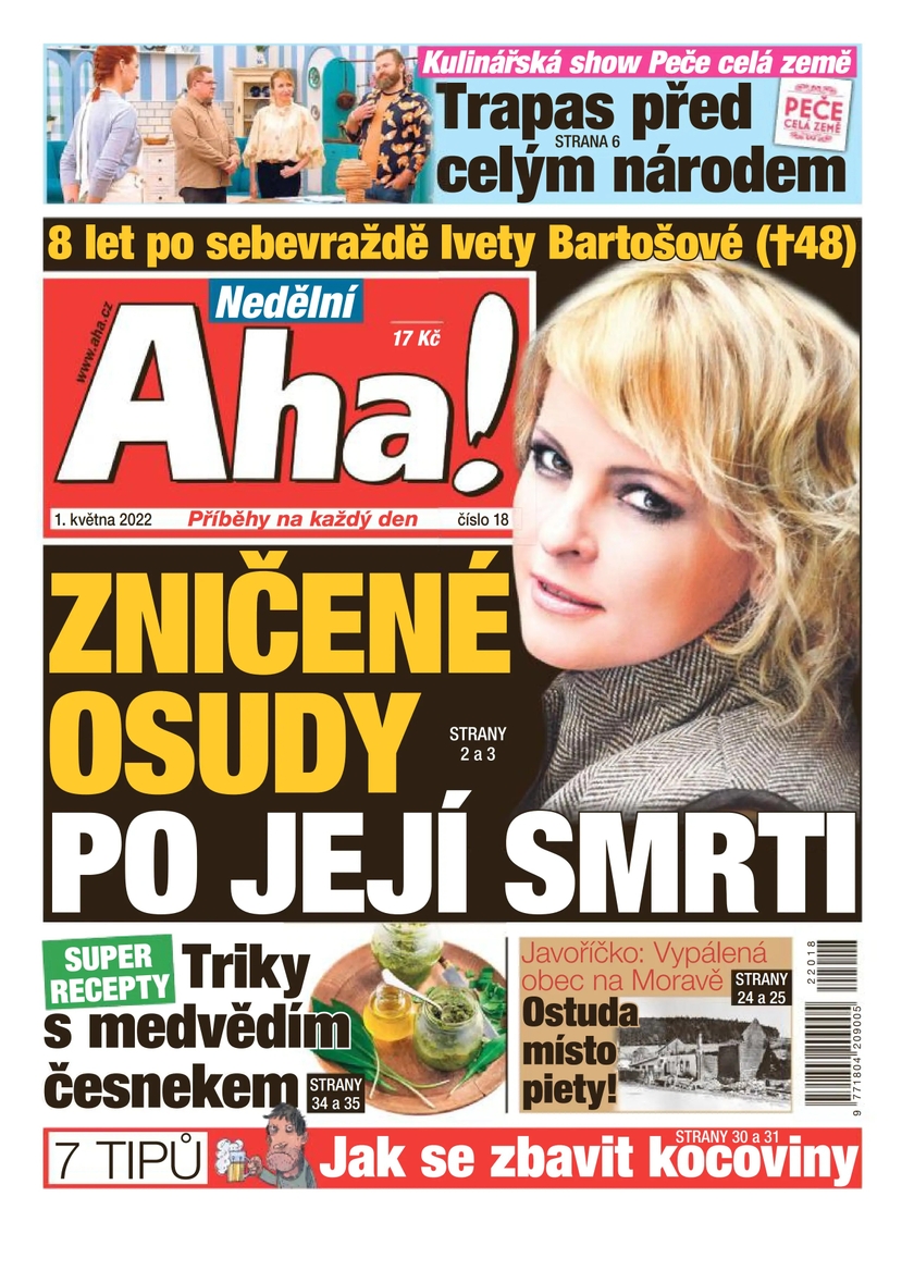 E-magazín Nedělní Aha! - 18/2022 - CZECH NEWS CENTER a. s.