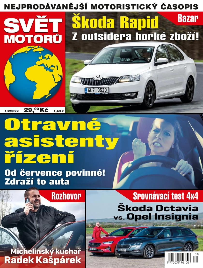 E-magazín SVĚT MOTORŮ - 18/2022 - CZECH NEWS CENTER a. s.
