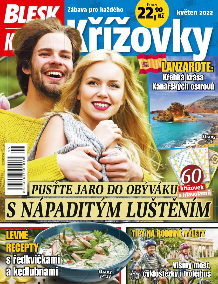 E-magazín BLESK KŘÍŽOVKY - 5/2022 - CZECH NEWS CENTER a. s.