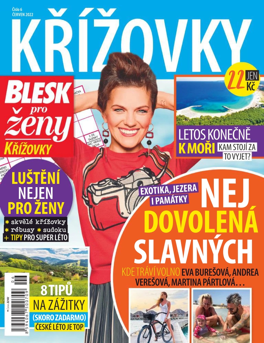 E-magazín BLESK pro ženy KŘÍŽOVKY - 6/2022 - CZECH NEWS CENTER a. s.
