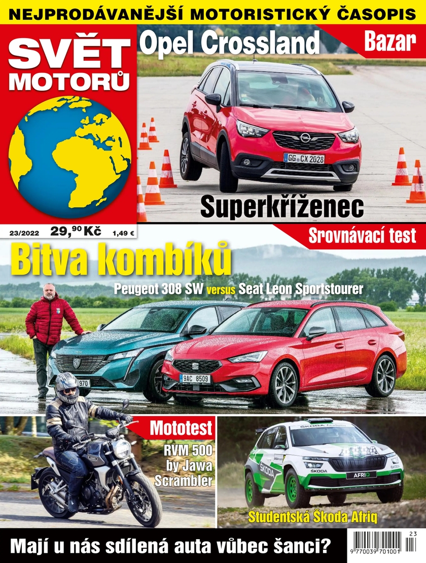 E-magazín SVĚT MOTORŮ - 23/2022 - CZECH NEWS CENTER a. s.