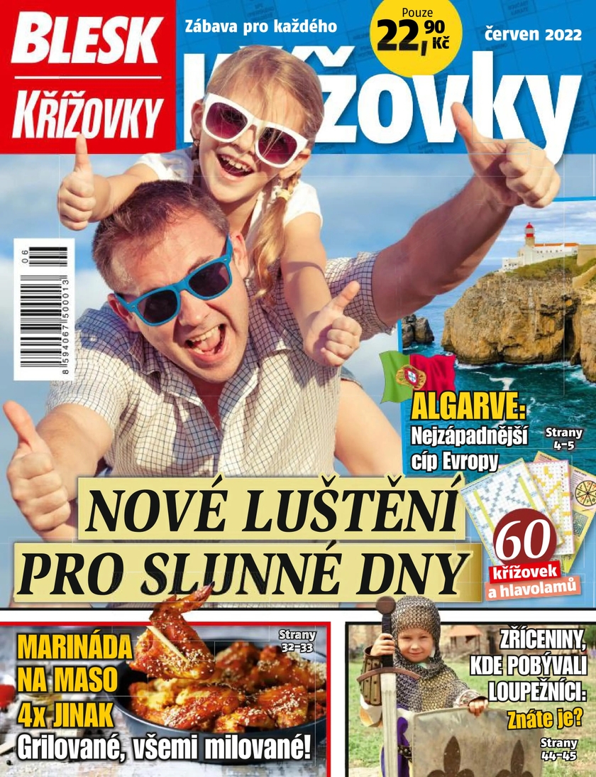 E-magazín BLESK KŘÍŽOVKY - 6/2022 - CZECH NEWS CENTER a. s.