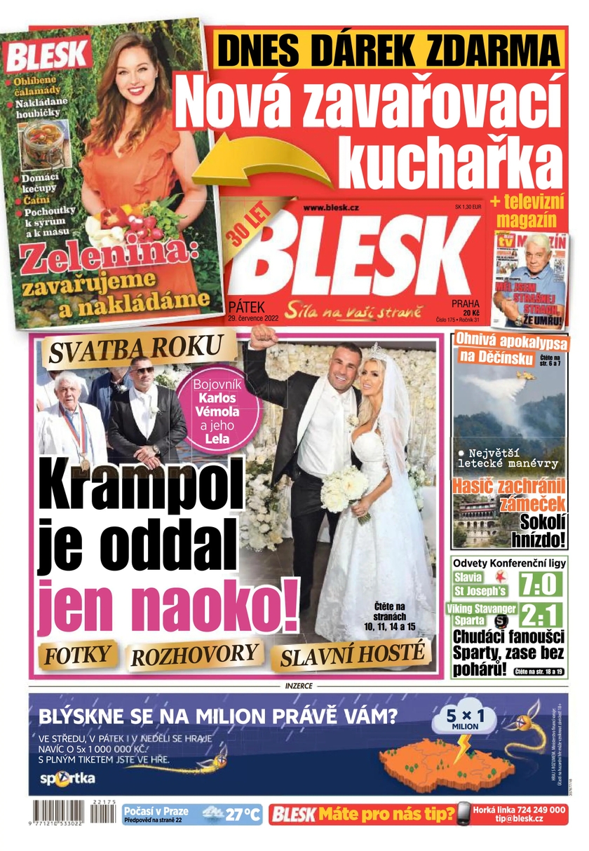 E-magazín BLESK - 29.7.2022 - CZECH NEWS CENTER a. s.