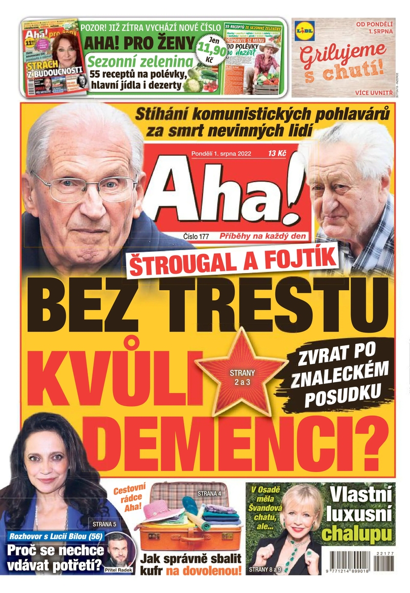 E-magazín Aha! - 1.8.2022 - CZECH NEWS CENTER a. s.
