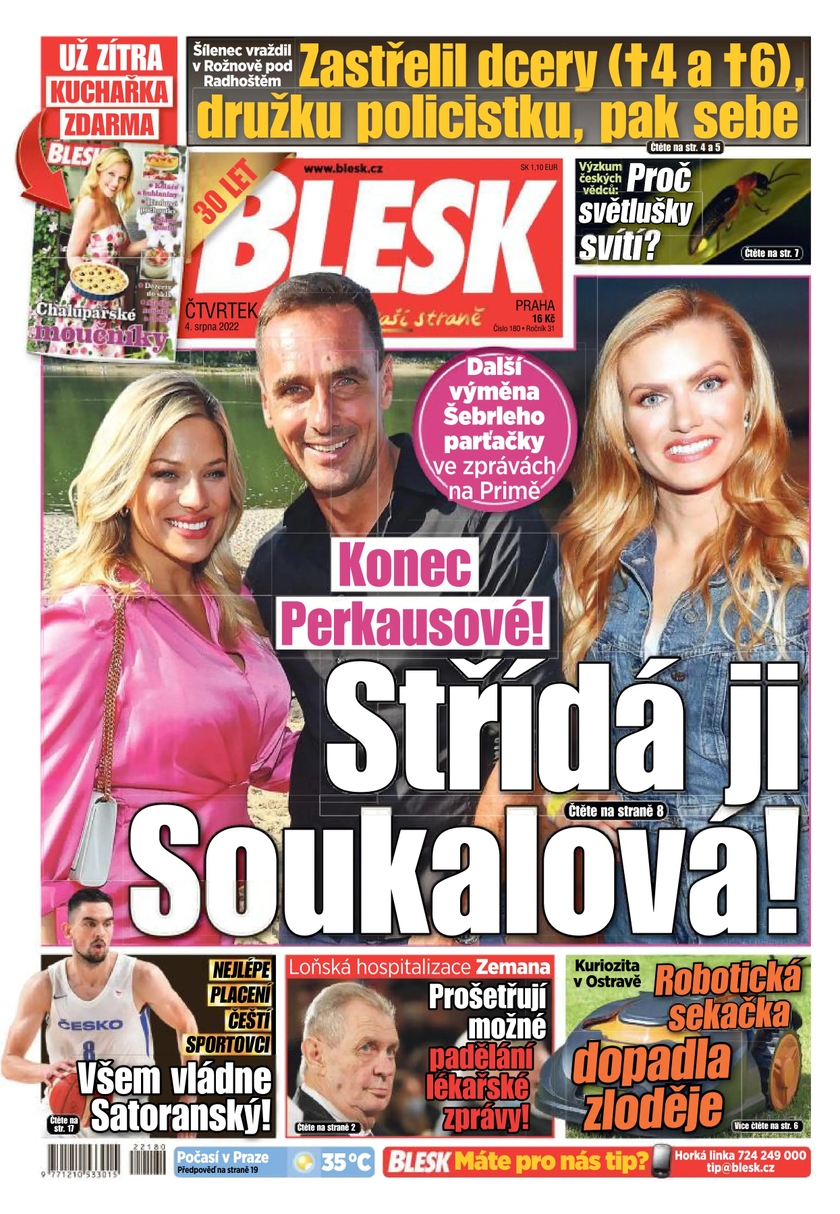 E-magazín BLESK - 4.8.2022 - CZECH NEWS CENTER a. s.