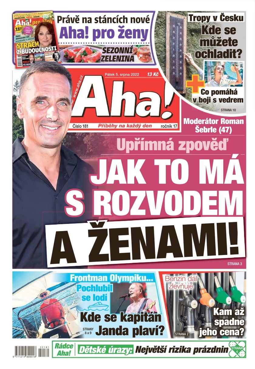E-magazín Aha! - 5.8.2022 - CZECH NEWS CENTER a. s.