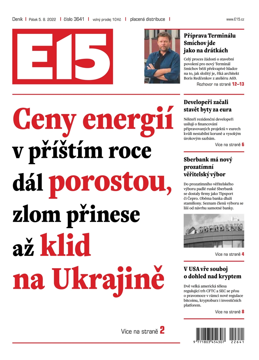 E-magazín E15 - 5.8.2022 - CZECH NEWS CENTER a. s.