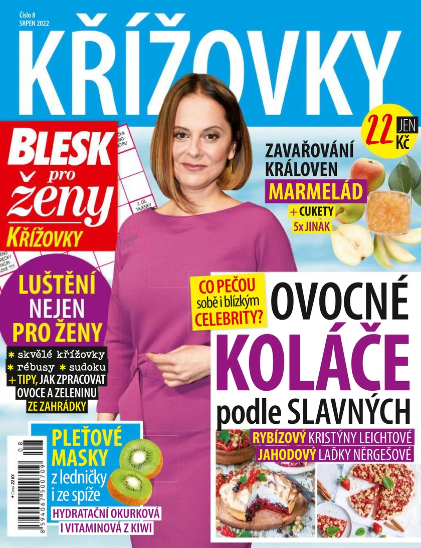E-magazín BLESK pro ženy KŘÍŽOVKY - 8/2022 - CZECH NEWS CENTER a. s.