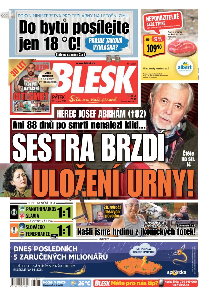E-magazín BLESK - 12.8.2022 - CZECH NEWS CENTER a. s.