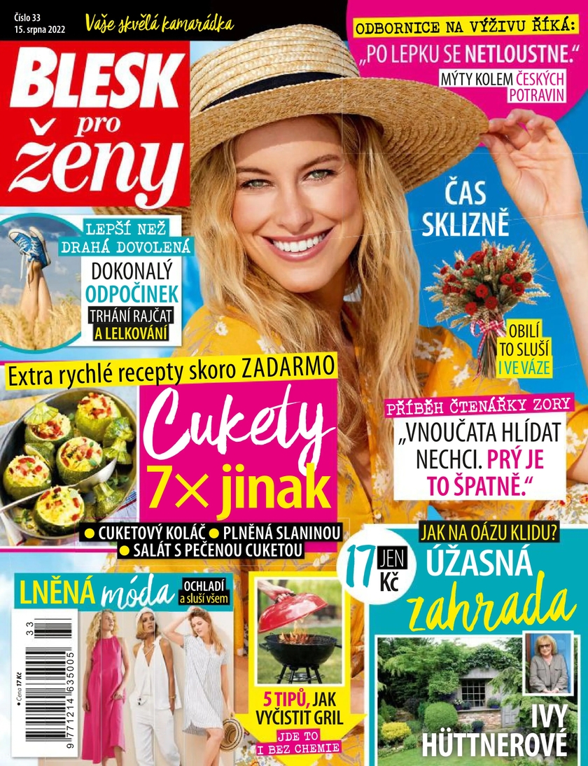 E-magazín BLESK pro ženy - 33/2022 - CZECH NEWS CENTER a. s.