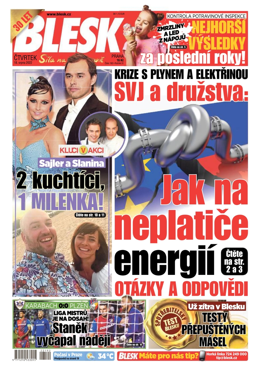 E-magazín BLESK - 18.8.2022 - CZECH NEWS CENTER a. s.