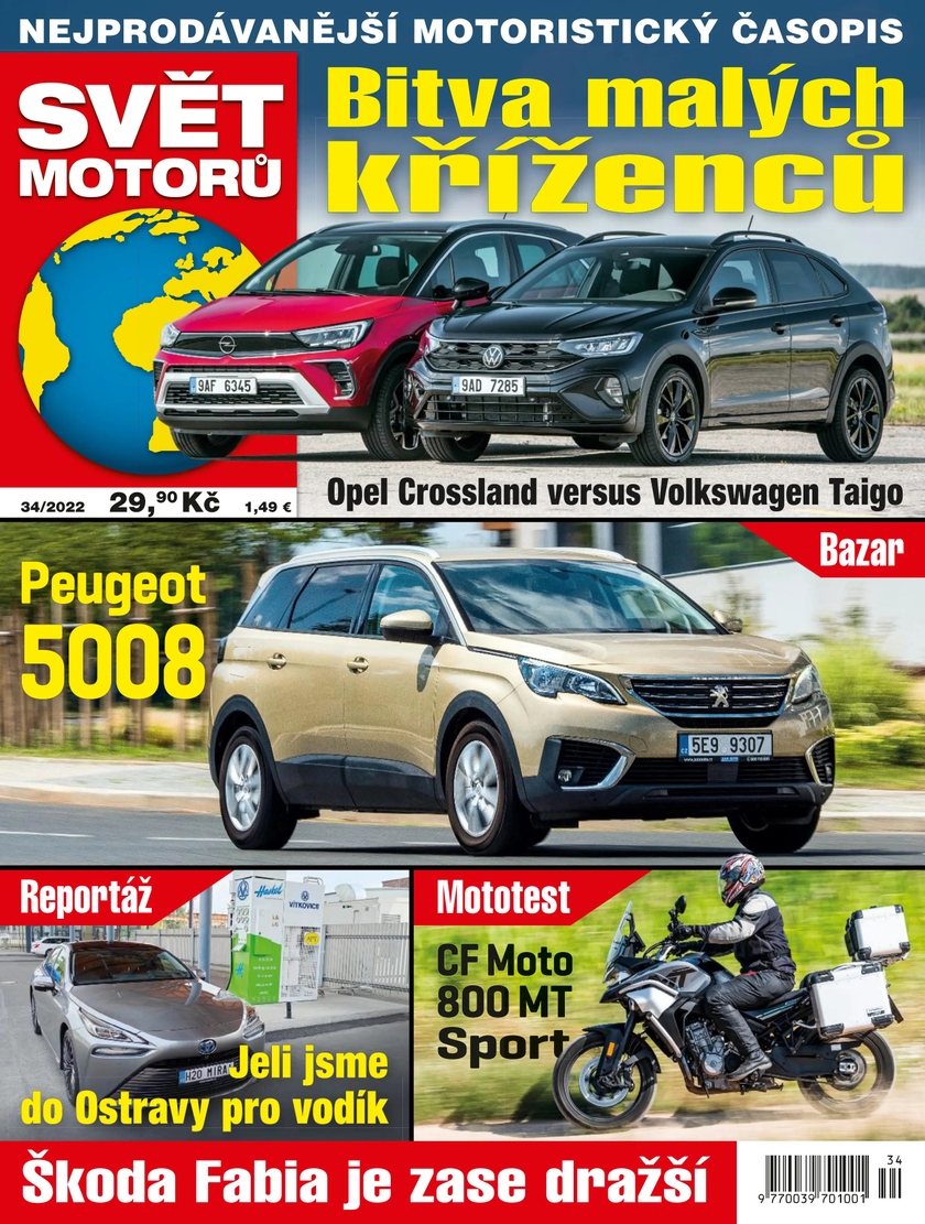 E-magazín SVĚT MOTORŮ - 34/2022 - CZECH NEWS CENTER a. s.
