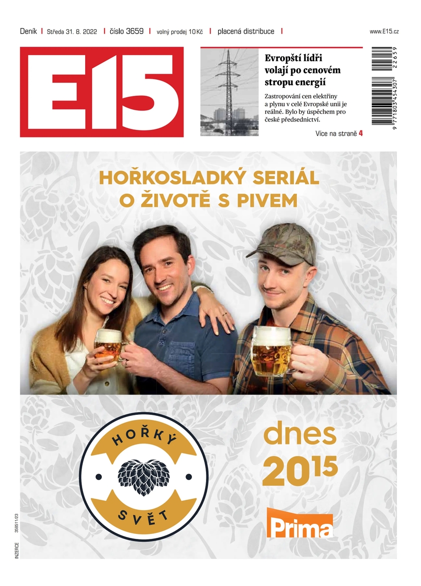 E-magazín e15 - 31.8.2022 - CZECH NEWS CENTER a. s.