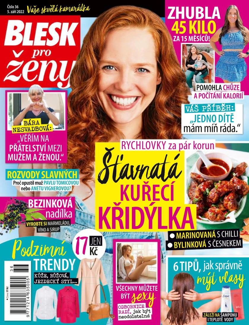 E-magazín BLESK pro ženy - 36/2022 - CZECH NEWS CENTER a. s.
