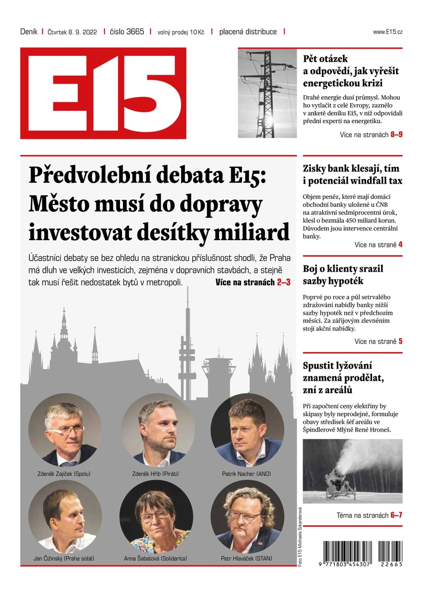 E-magazín e15 - 8.9.2022 - CZECH NEWS CENTER a. s.