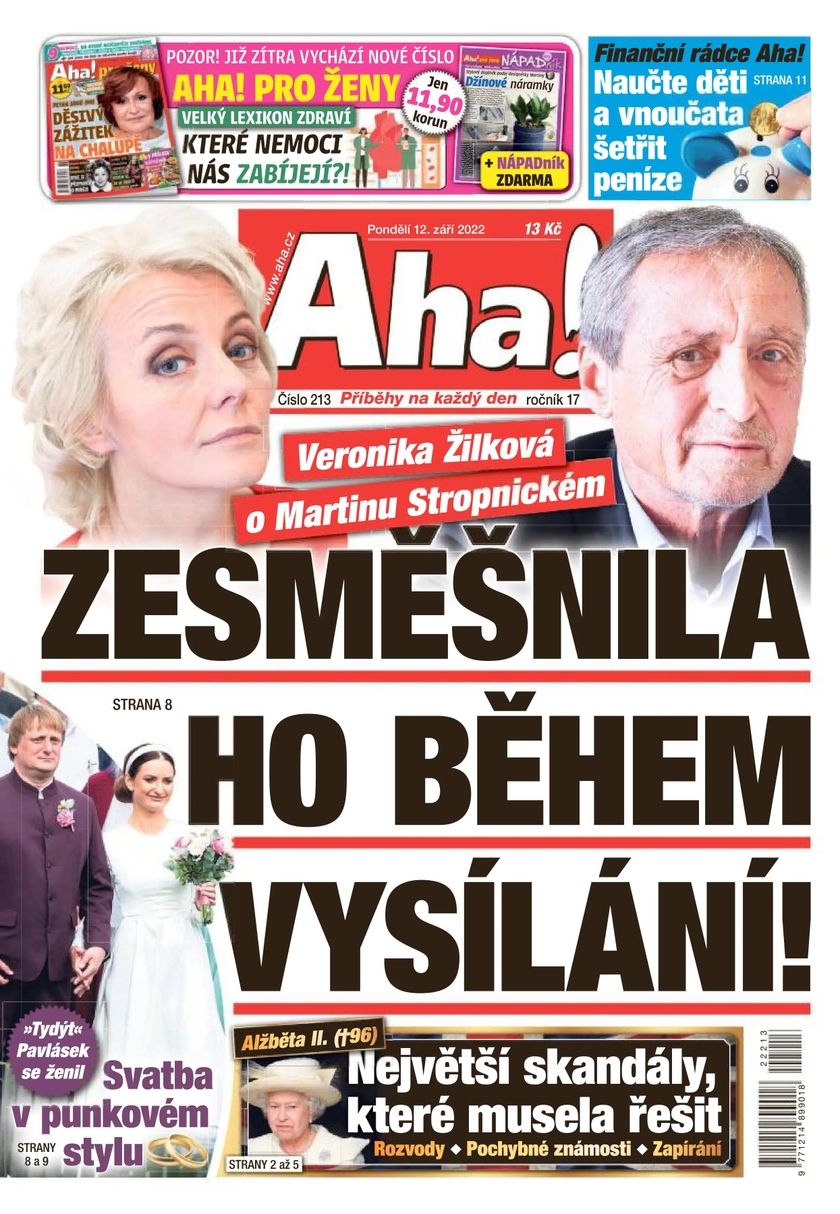 E-magazín Aha! - 12.9.2022 - CZECH NEWS CENTER a. s.