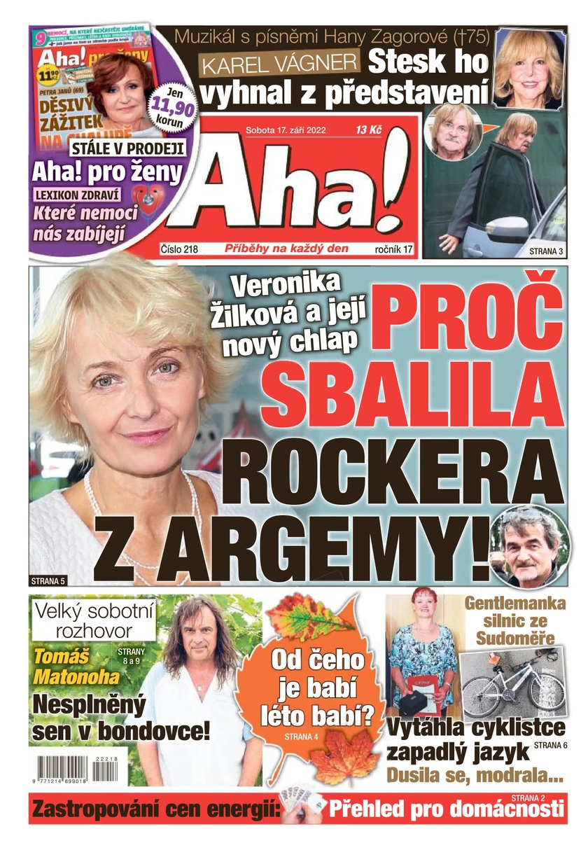 E-magazín Aha! - 17.9.2022 - CZECH NEWS CENTER a. s.