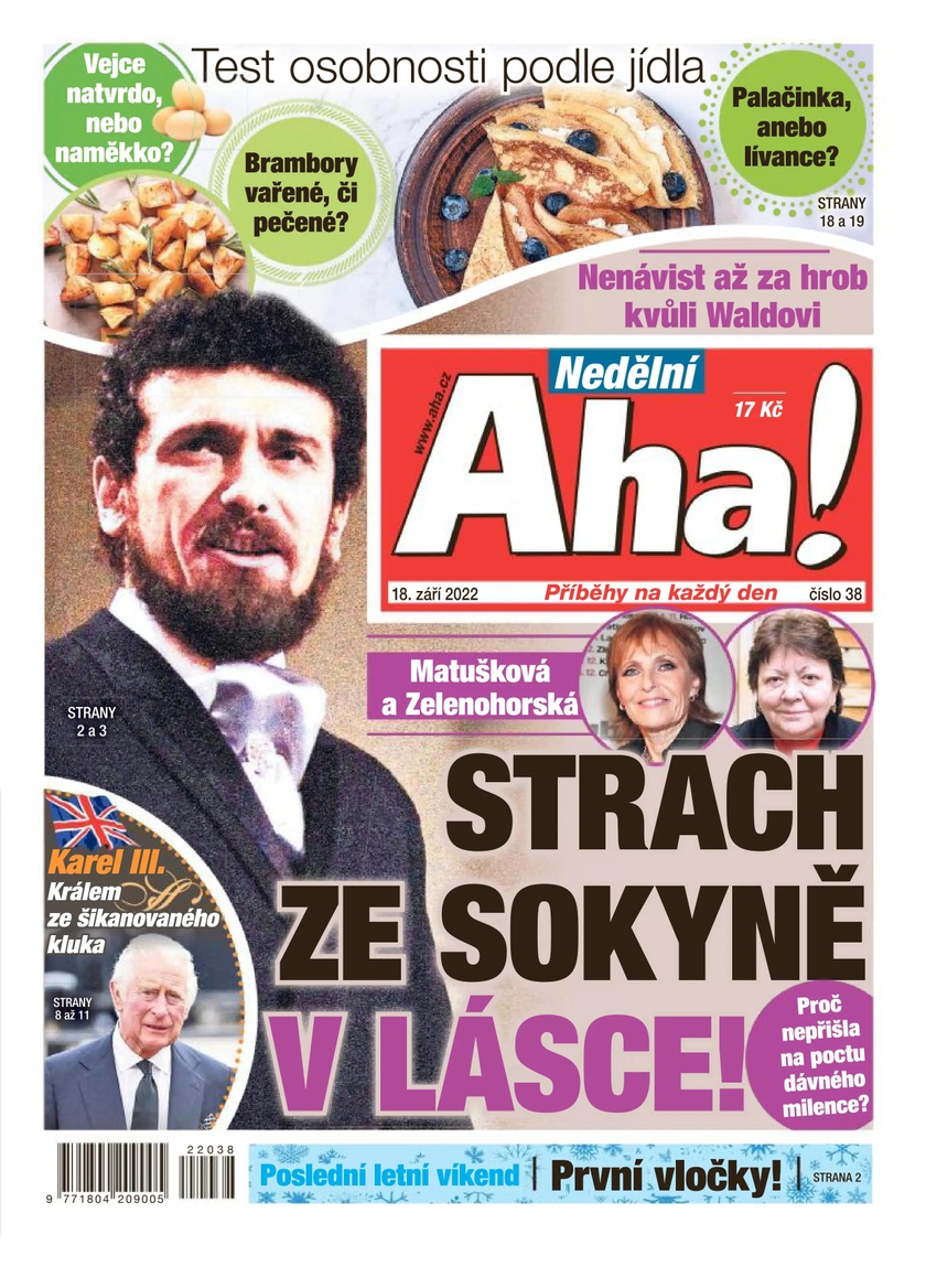 E-magazín Nedělní Aha! - 38/2022 - CZECH NEWS CENTER a. s.