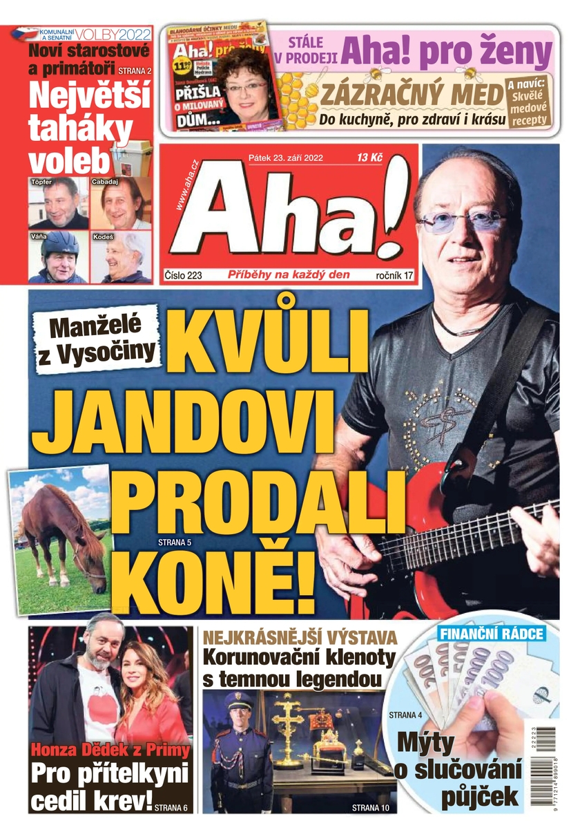 E-magazín Aha! - 23.9.2022 - CZECH NEWS CENTER a. s.