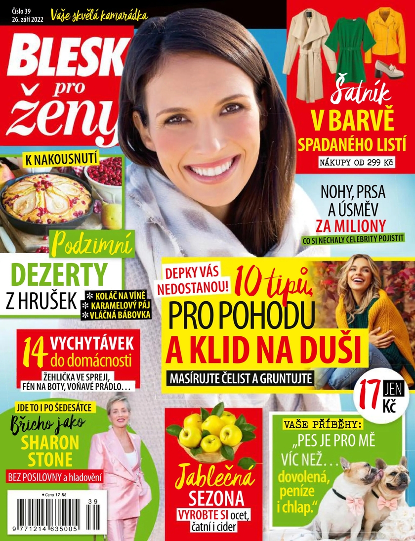 E-magazín BLESK pro ženy - 39/2022 - CZECH NEWS CENTER a. s.