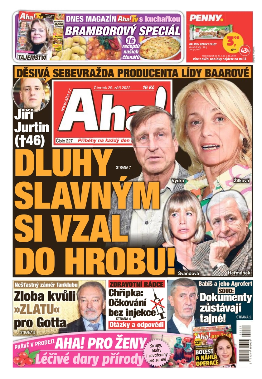 E-magazín Aha! - 29.9.2022 - CZECH NEWS CENTER a. s.